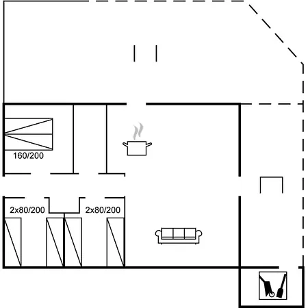 Сasa de vacaciones Bentine - 400m From The Sea By Interhome